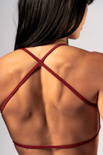 Топ Nebbia Open-Back Sports Bra POWER Red 890