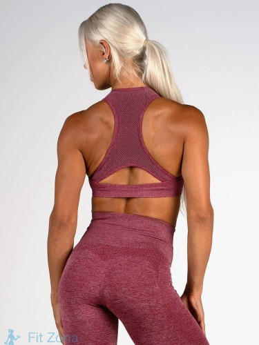 Топ Ryderwear Seamless Sport Bra Burgundy