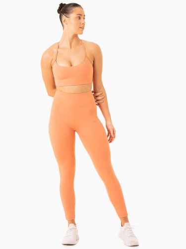 Леггинсы NKD Frame High Waisted Leggings - Terracotta