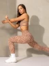 Леггинсы Ryderwear Empower High Waisted Leggings - Mocha Leopard