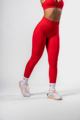 Легінси Nebbia High Waisted Push-Up Leggings TOTALLY SEAMLESS Red 303