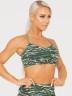 Топ Ryderwear Wild Tied Up Sports Bra Tiger Green