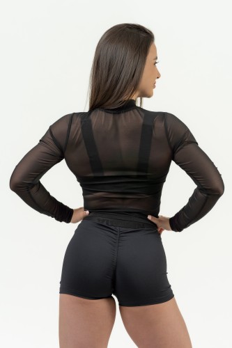 Шорти Nebbia Women's Compression High Waist Shorts INTENSE Leg Day Black 832