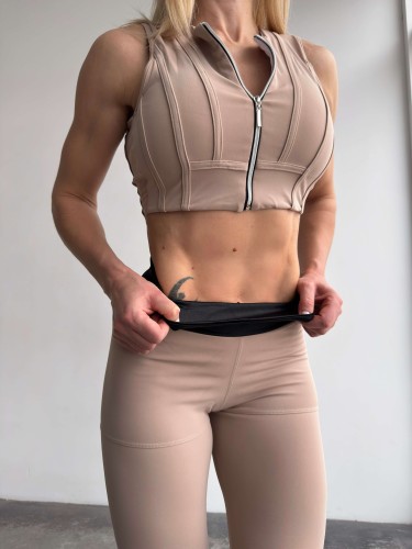 Леггинсы Legging Fitzona High Beige 14945