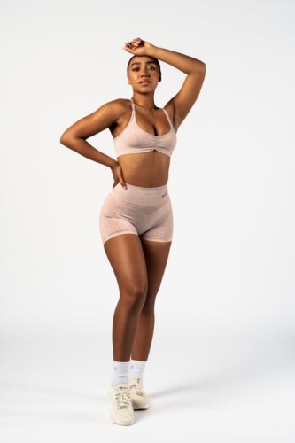 Шорти Nebbia High Waisted Push-Up Shorts TOTALLY SEAMLESS Cream 304