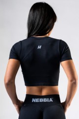 Топ Nebbia Open-Back Sports Bra POWER Black 891