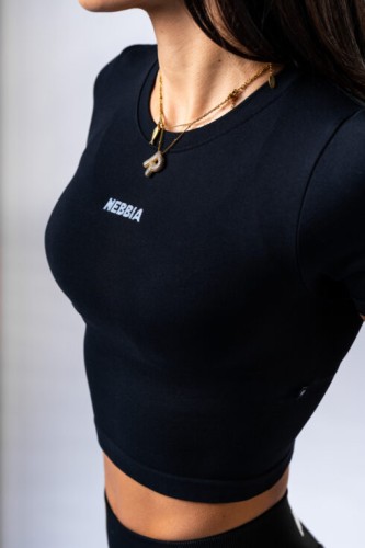 Топ Nebbia Open-Back Sports Bra POWER Black 891