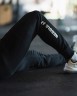 Штани Slim sweatpants with zip pockets “Re-gain” 320 Black