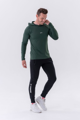 Штани Slim sweatpants with zip pockets “Re-gain” 320 Black