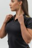 Футболка Nebbia Women's Compression Zipper Shirt INTENSE Ultimate Gold 831