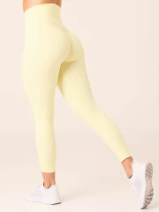 Легінси Ryderwear NKD High Waisted Scrunch Leggings - Lemon