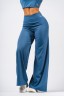 Штаны Deni x NEBBIA High-waist Flared Pants Blue 312