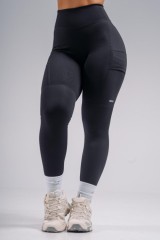 Леггинсы Nebbia High-Waist Sculpting Leggings with Pockets PRIMAL Black 851
