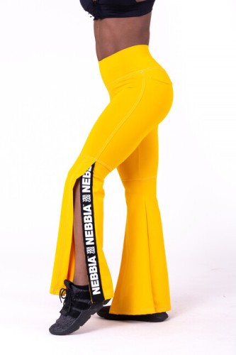 Штани NEBBIA 70’S FANCY FLARED PANTS 667 Yellow