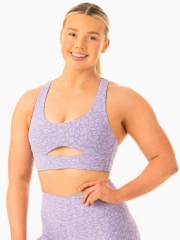 Топ Rotation Sports Bra - Iris Leopard