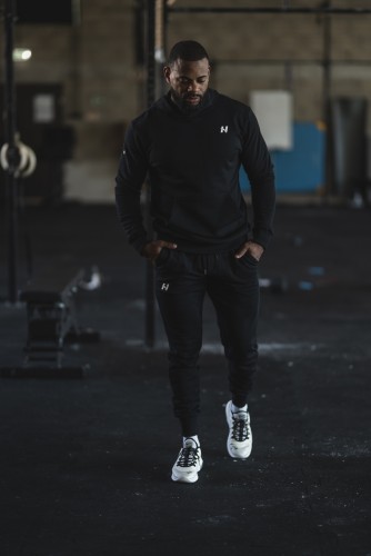 Штаны Slim sweatpants with side pockets “Reset” 321 Black