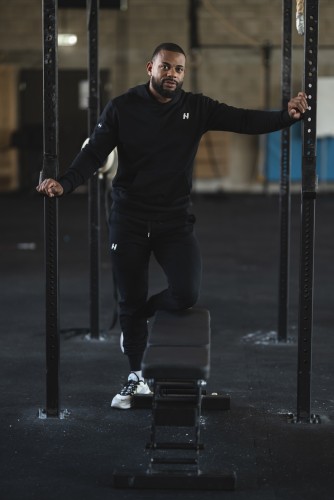 Штаны Slim sweatpants with side pockets “Reset” 321 Black