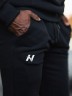 Штаны Slim sweatpants with side pockets “Reset” 321 Black