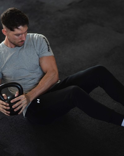 Штаны Slim sweatpants with side pockets “Reset” 321 Black