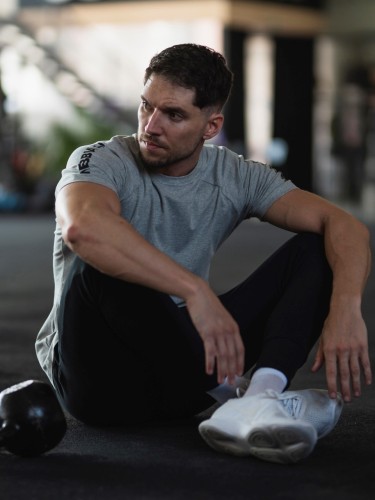 Штаны Slim sweatpants with side pockets “Reset” 321 Black