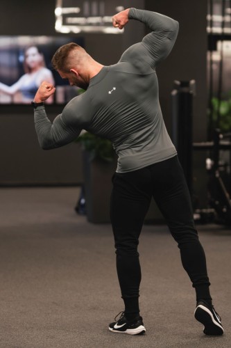 Штаны Slim sweatpants with side pockets “Reset” 321 Black