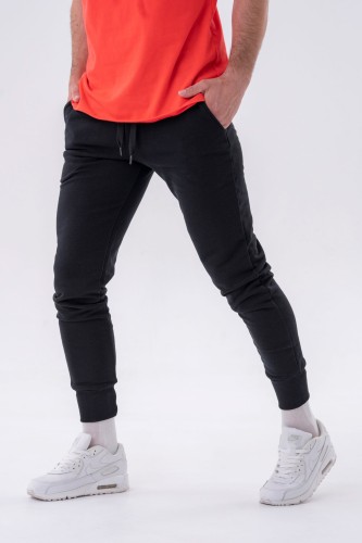 Штаны Slim sweatpants with side pockets “Reset” 321 Black