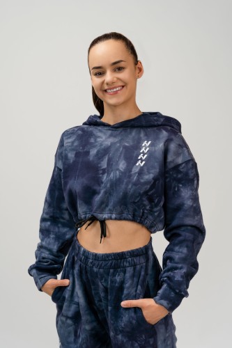 Худи Nebbia Re-fresh Women’s Crop Hoodie Blue 591