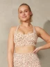 Топ Ryderwear Empower Sports Bra - Vanilla Leopard