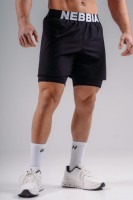 Шорты Nebbia Double-Layer Training Shorts PRIMAL Black 878