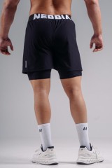 Шорти Nebbia Double-Layer Training Shorts PRIMAL Black 878