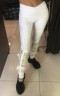 Леггинсы Labellamafia White Leggings With Gold Print OP-1530