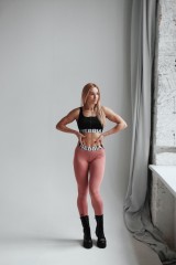 Леггинсы Squat HERO Scrunch Butt leggings 571 Old Rose