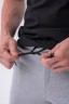Штаны Slim sweatpants with side pockets “Reset” 321 Light Grey