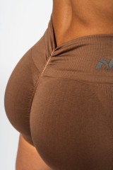 Шорты Nebbia High Waisted Push-Up Shorts TOTALLY SEAMLESS Brown 304