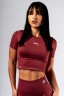 Топ Nebbia Seamless Short-Sleeve Top POWER Red 891