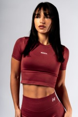 Топ Nebbia Seamless Short-Sleeve Top POWER Red 891
