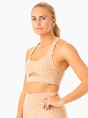 Топ Rotation Sports Bra - Sandstone Leopard