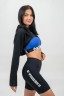 Худи Nebbia Designer Cropped Hoodie Gym Time Black 259