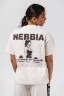 Футболка Nebbia Oversized Tee RESET Cream 491