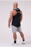 Майка с капюшоном NEBBIA NO EXCUSES Tank Top with a Hoodie 173 black