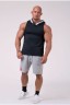 Майка с капюшоном NEBBIA NO EXCUSES Tank Top with a Hoodie 173 black