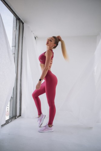 Легінси Fitzona Leggins Classic darkred