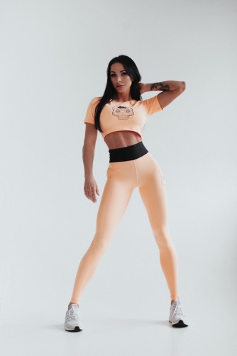 Топ Fitzona Orange Tee Short Sleeve