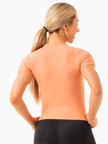 Футболка NKD Frame Fitted T-Shirt - Terracotta