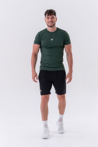 Футболка Nebbia Classic T-shirt “Reset” Dark Green 327