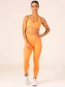 Леггинсы Ryderwear NKD High Waisted Scrunch Leggings - Orange Sherbet