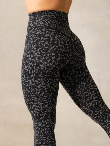 Легінси Ryderwear Empower High Waisted Leggings - Black Leopard