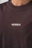Футболка Nebbia Oversized Tee RESET Dark Brown 491