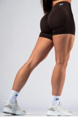 Шорти Nebbia High-Waist Push-Up Shorts POWER Dark Brown 893