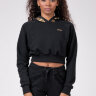 Толстовка жіноча спортивна NEBBIA Golden Cropped hoodie 824
